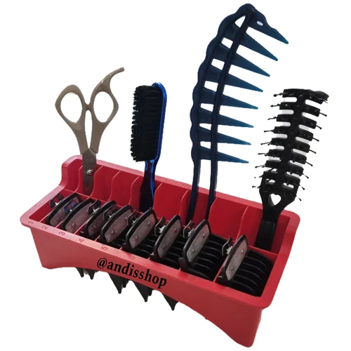 استند ابزار و شانه ماشین قرمز