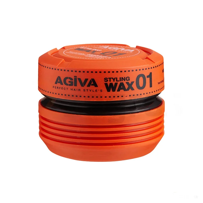 واکس مو آگیوا نارنجی شماره 01